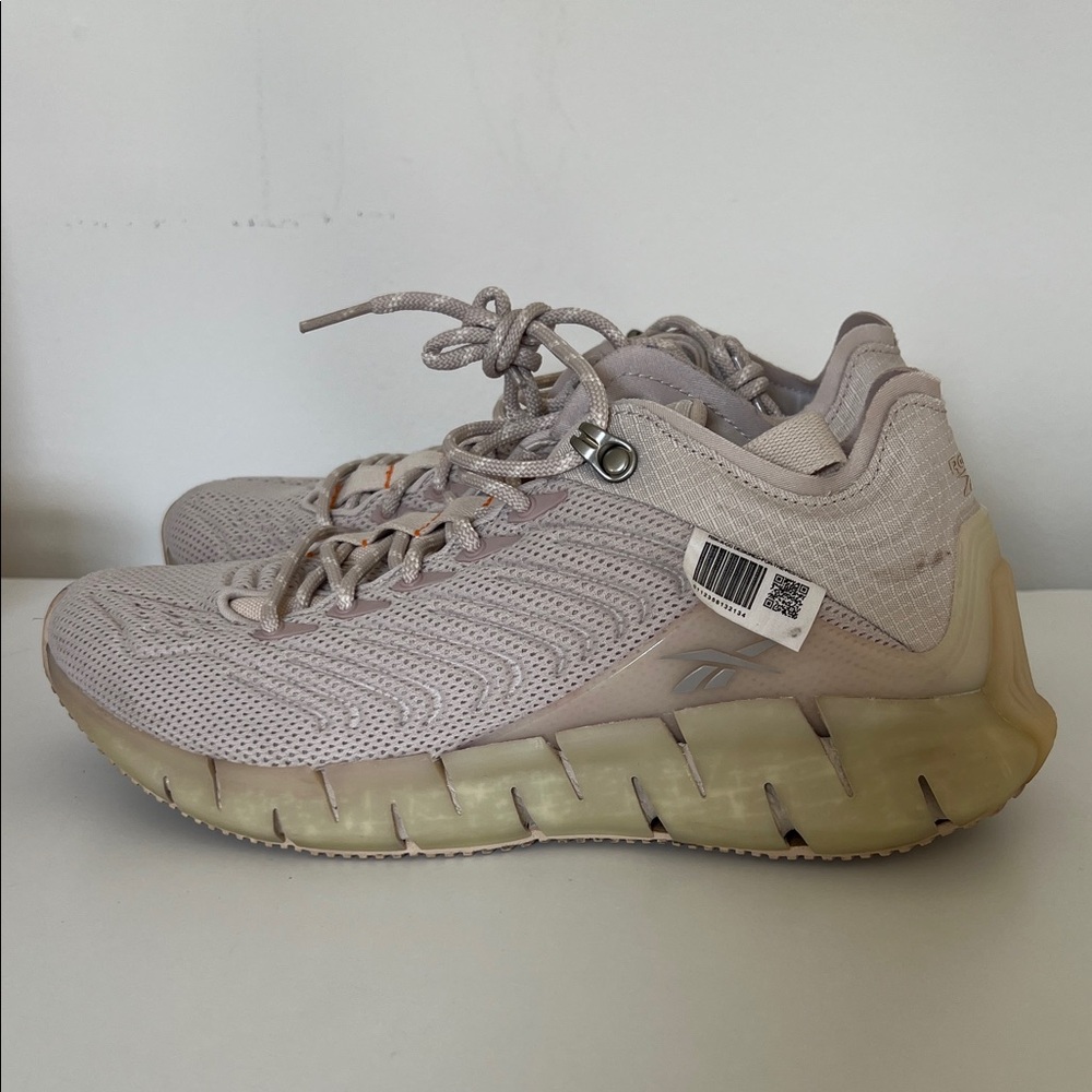 Reebok Zig Kinetica X Charli Coh - Women's Beige Sneakers
